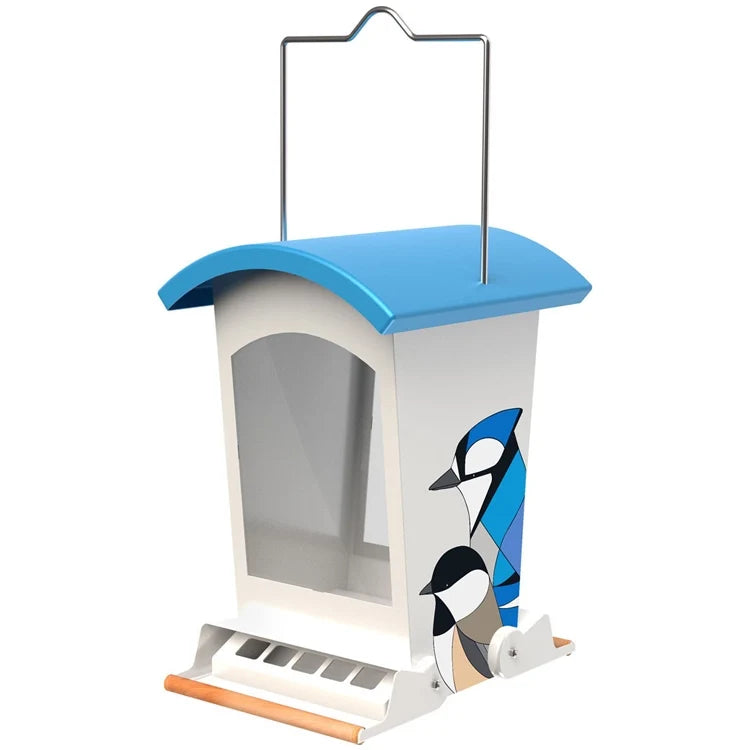 Audubon Eggpicnic Squirrel Resistant Metal Chateau Feeder