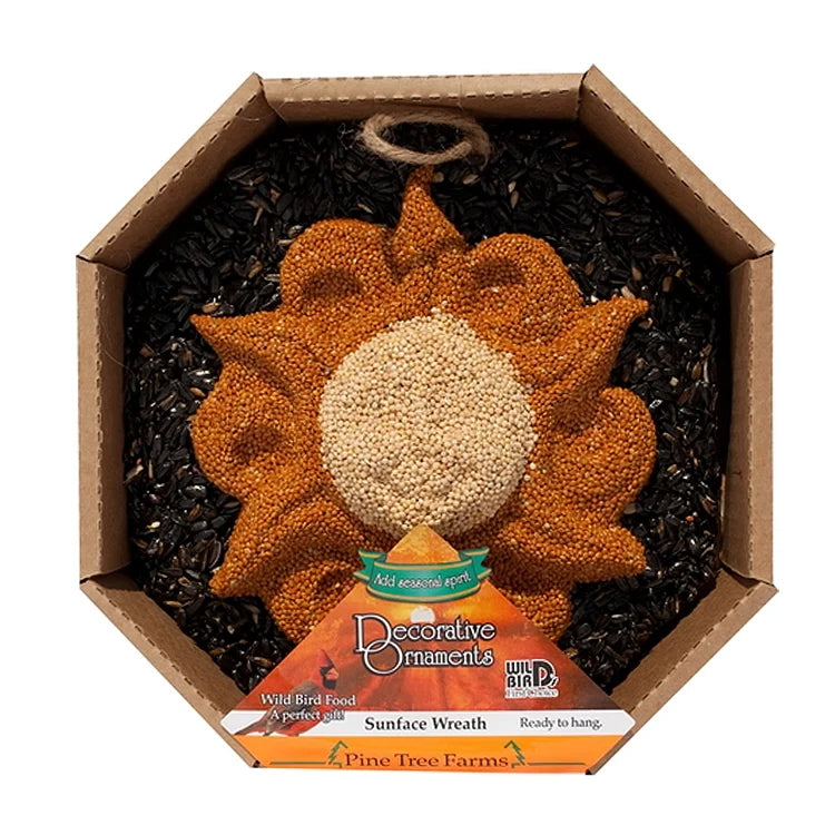 Sun Face Seed Wreath
