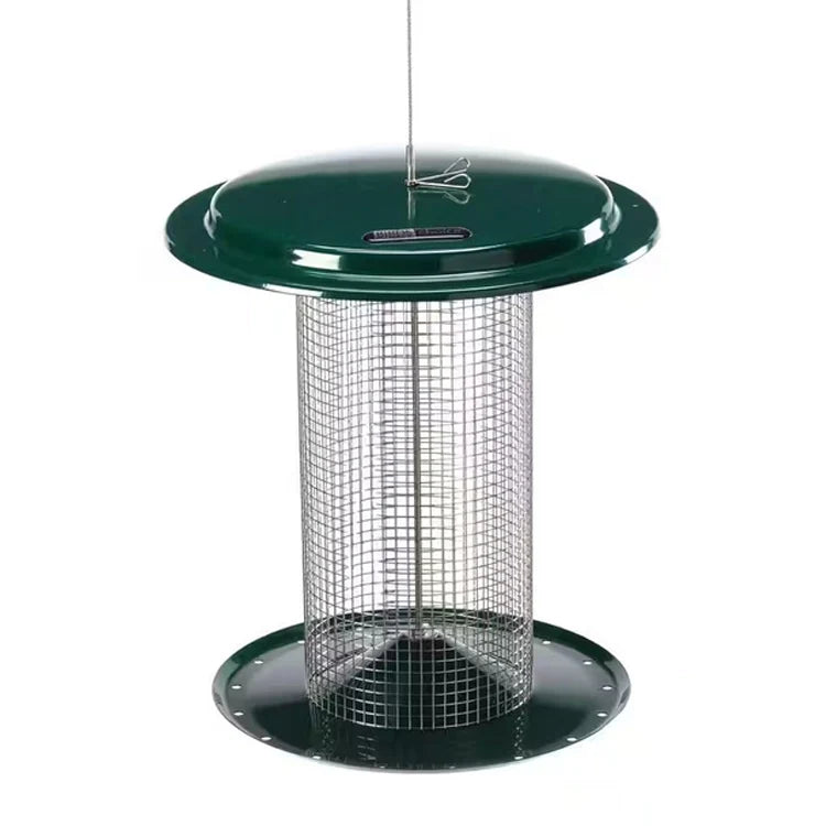 Sunflower Seed Bird Feeder, Green