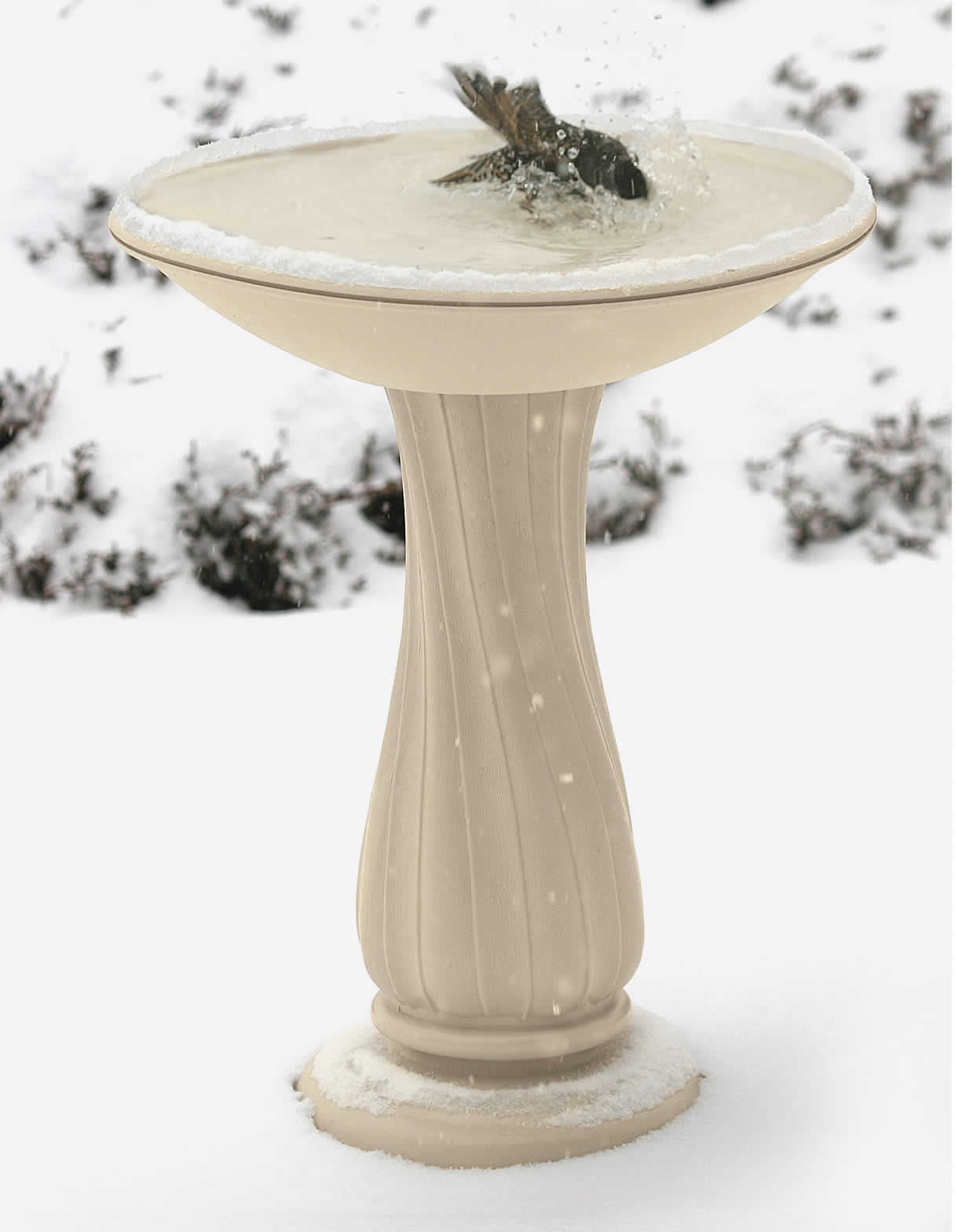 All-Seasons Heated Bath with 25" Pedestal