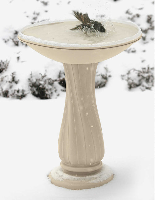 All-Seasons Heated Bath with 25" Pedestal
