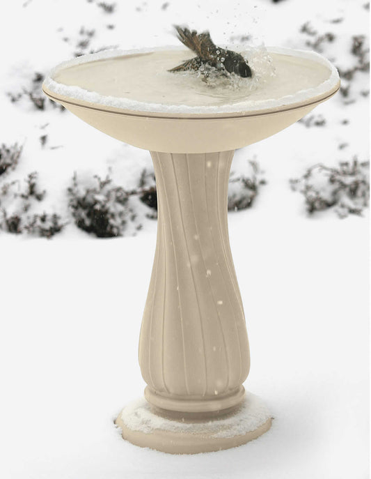 All-Seasons Heated Bath with 25" Pedestal