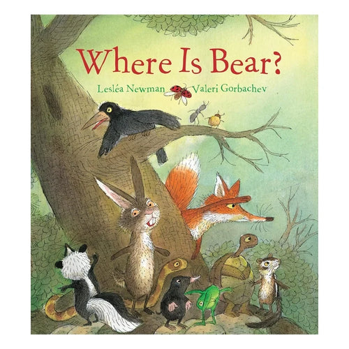 Where Is Bear? Padded Board Book: Lesléa Newman