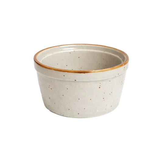 Duncraft 7 oz Granite Gray Porcelain Bird Feeding Cup
