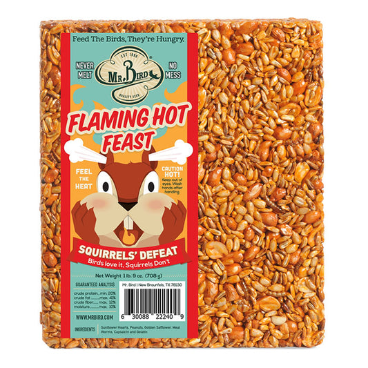 Mr. Bird Flaming Hot Feast Block Large
