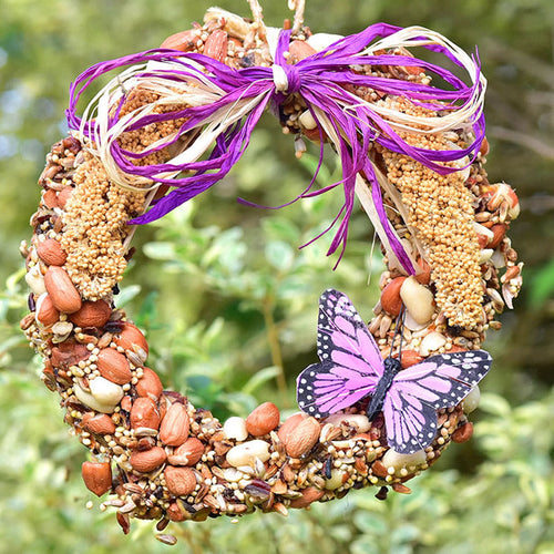 Mr. Bird Seed Wreath "Tweet"