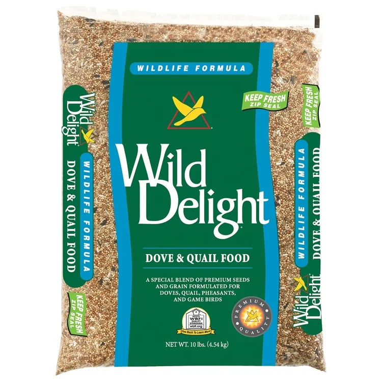 Wild Delight Dove & Quail Food Wild Bird Seed, 10-lb bag