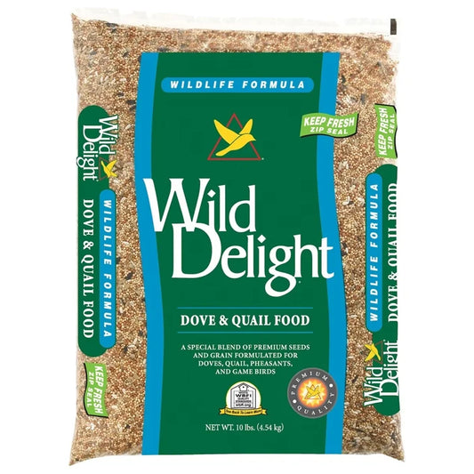 Wild Delight Dove & Quail Food Wild Bird Seed, 10-lb bag