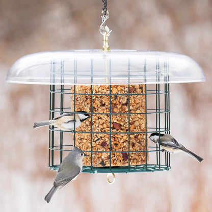 Duncraft Weather Log Haven Bird Feeder