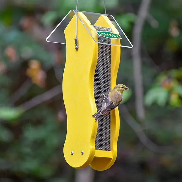 Duncraft Fancy Finch Nyjer® Wave Bird Feeder