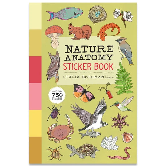 Nature Anatomy Sticker Book