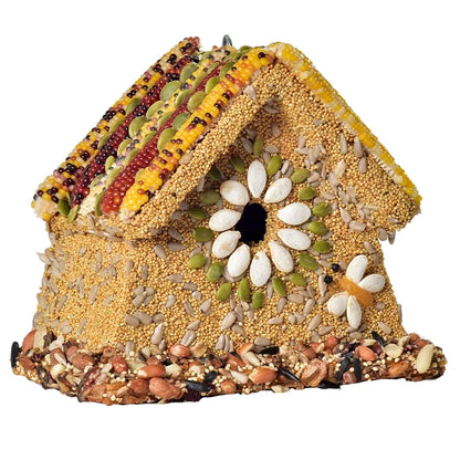 The Rustic Wren Bird Seed Bird House