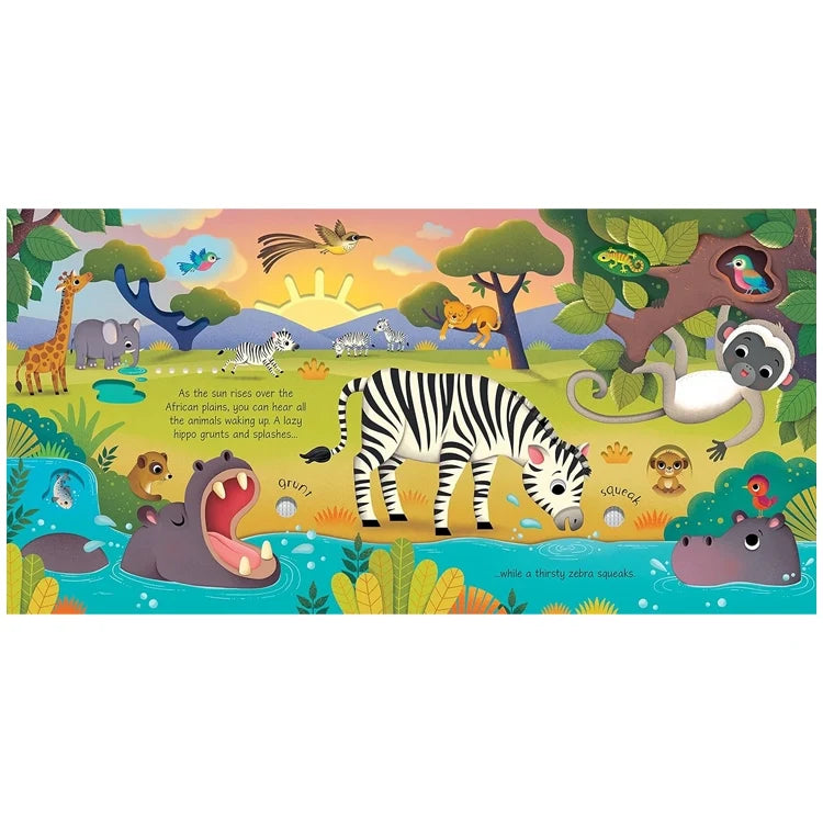 Wild Animals Sound Book: Sam Taplin