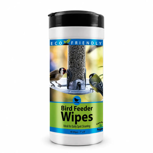 Natural Bird Feeder Cleaning Wipes, 40 Count
