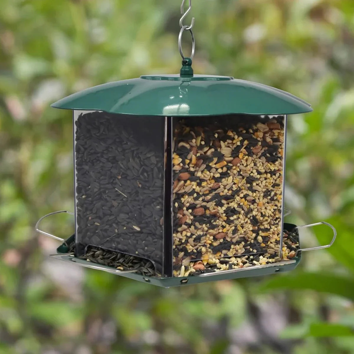 Triple Option Bird Feeder