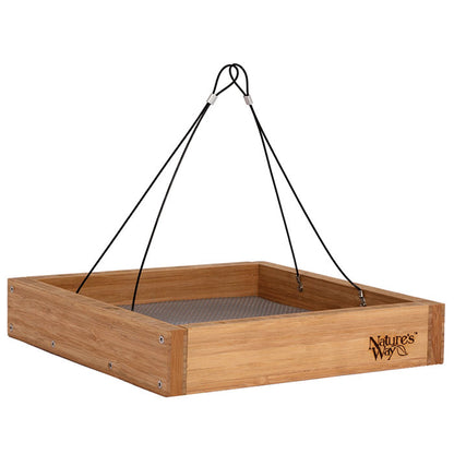 Bamboo Tray Bird Feeder ($10.00 OFF)