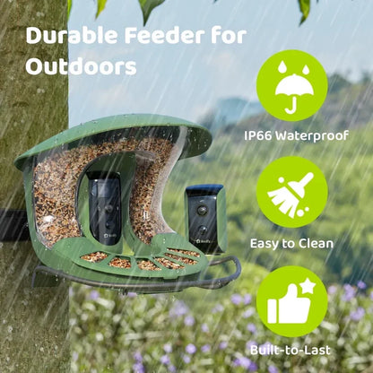 Birdfy Feeder 2 Duo - Bird Feeder with Camera