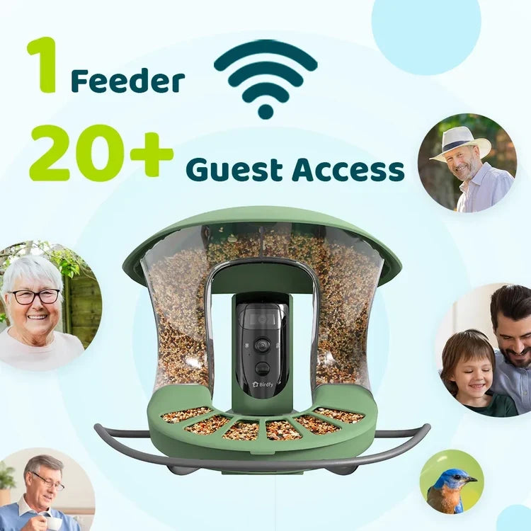 Birdfy Bird Feeder 2 Pro with Camera