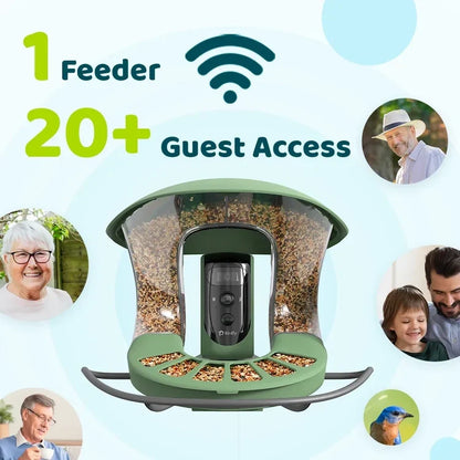Birdfy Bird Feeder 2 Pro with Camera