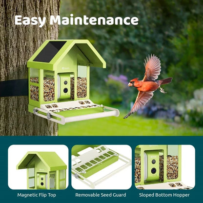 Birdfy Smart Metal Bird Feeder with Camera