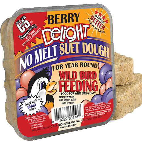 Berry Delight Suet Cakes, Set of 4 or 12