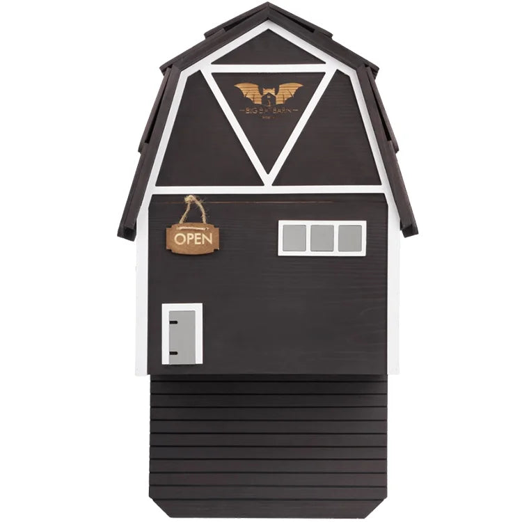 Big Bat Barn 3 Chamber Premium Cedar, Black