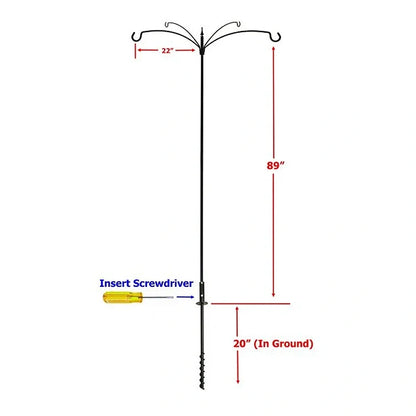 4 Arm Extended Reach Bird Feeding Station