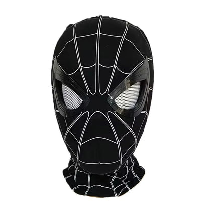 LED Light‑Up Spider Mask for Superhero Fans