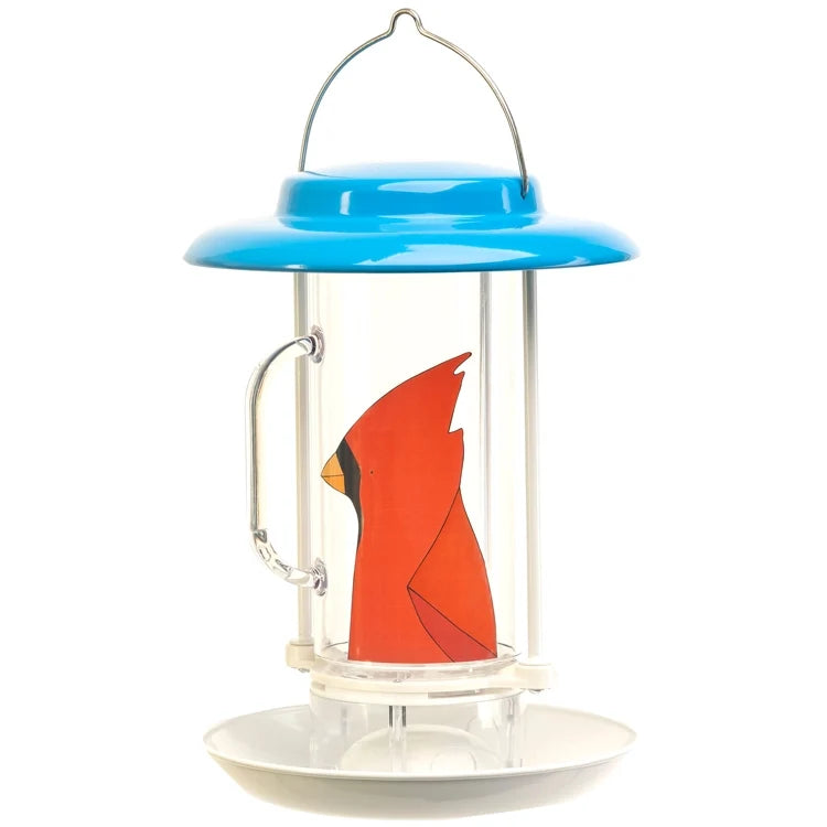 Audubon Eggpicnic Combination Metal Hooper/Seed Scoop Feeder