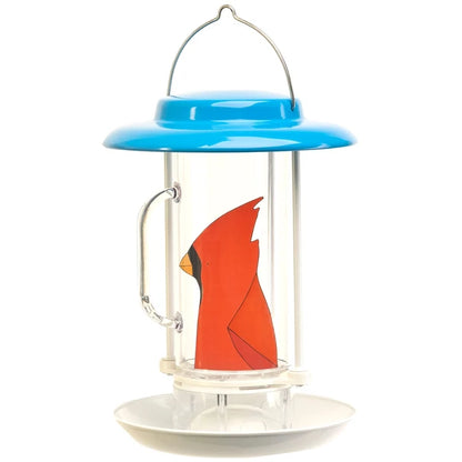 Audubon Eggpicnic Combination Metal Hooper/Seed Scoop Feeder