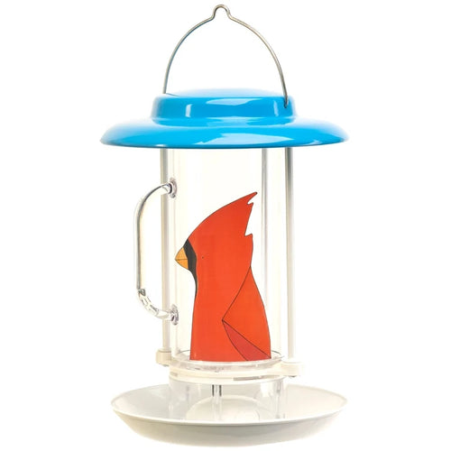 Audubon Eggpicnic Combination Metal Hooper/Seed Scoop Feeder