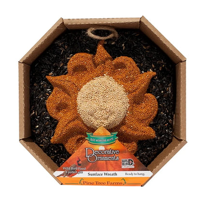 Sun Face Seed Wreath
