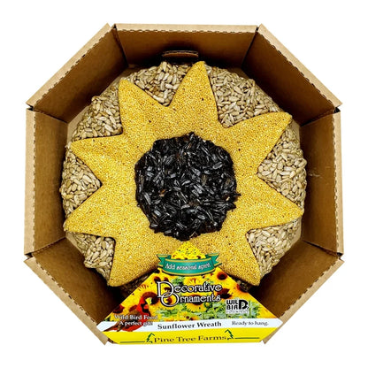 Sunflower Seed Wreath