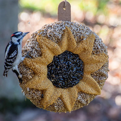 Sunflower Seed Wreath