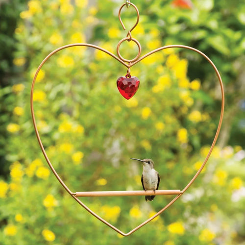 Tweet Heart Birdie Swing Copper Colored