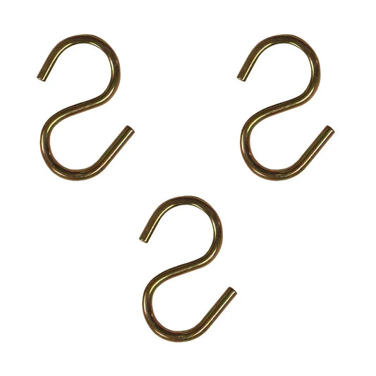 Small S Hook, Set of 3