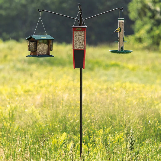 Three Arm Extended Reach Bird Feeding Station