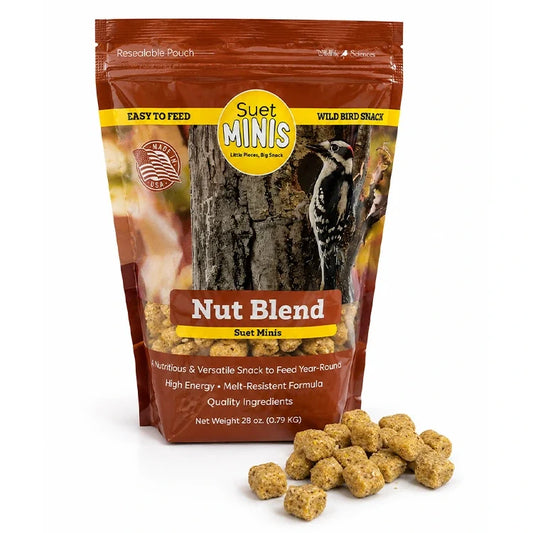 Nut Blend Suet Minis, Set of 4 or 8 Bags