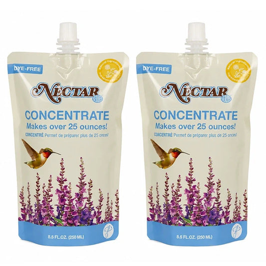 Clear Hummingbird Nectar Concentrate, Set of 2