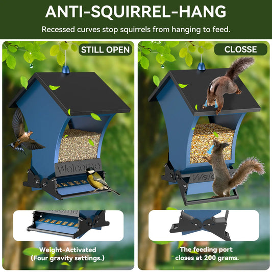 5LB Squirrel Proof Bird Feeder