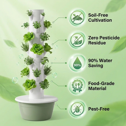 Smart Automated Hydroponic Herb Garden System