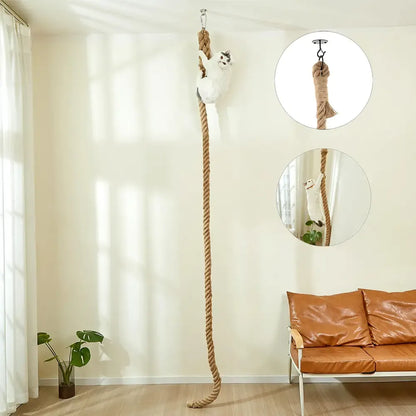 3m Wall‑Mounted Sisal Cat Climbing Rope