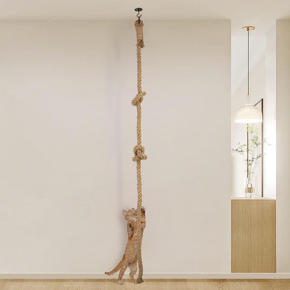 3m Wall‑Mounted Sisal Cat Climbing Rope